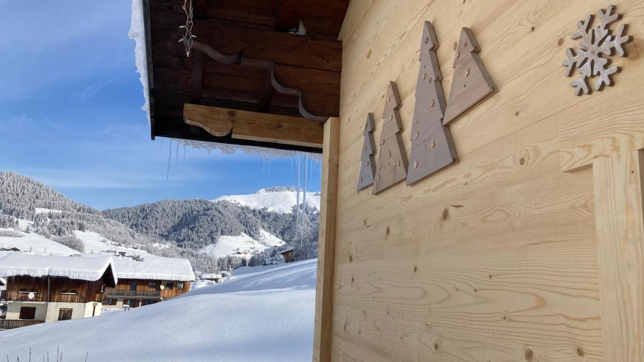 Chalets Savoie Les Chalets D'Heidi Нотр-Дам-де-Белькомб Экстерьер фото